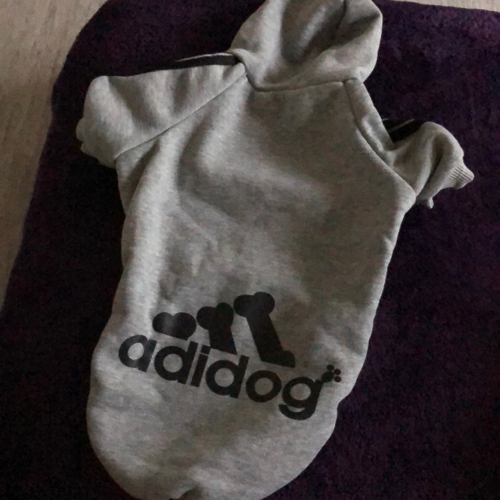 Large size adiDOG HOODIE